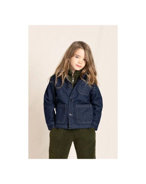 Veste en jean Warren bleue