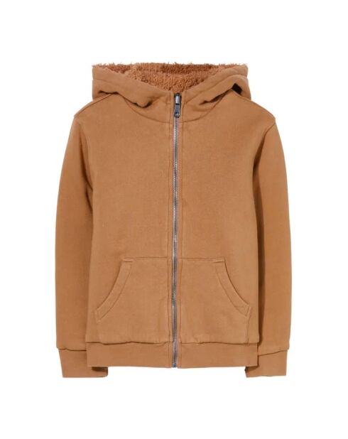 Hoodie Réversible Hooper camel
