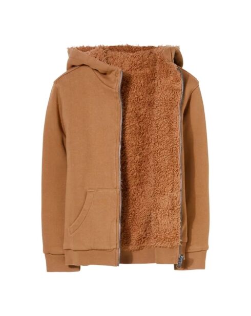 Hoodie Réversible Hooper camel
