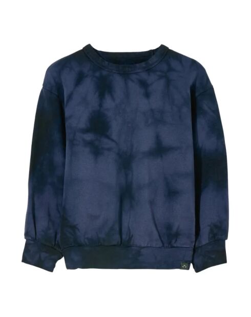 Sweat Tie and Dye Wind bleu marine
