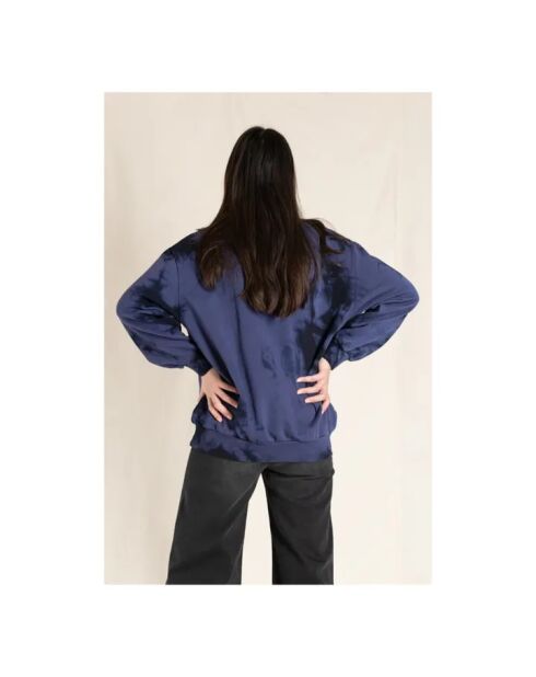 Sweat Tie and Dye Wind bleu marine