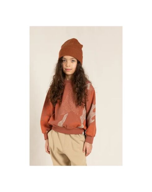 Sweat Camouflage Wind brique