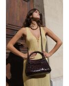 Sac Bandoulière Jacky Mini Marron