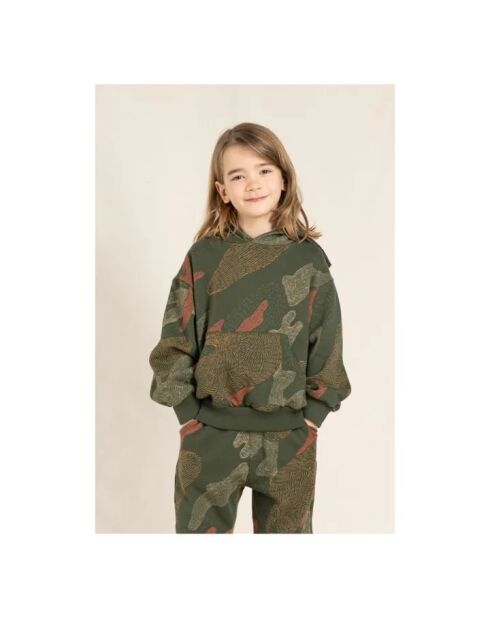 Hoodie Camouflage Horst vert kaki