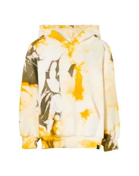 Hoodie Tie and Dye Horst jaune