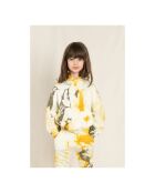 Hoodie Tie and Dye Horst jaune