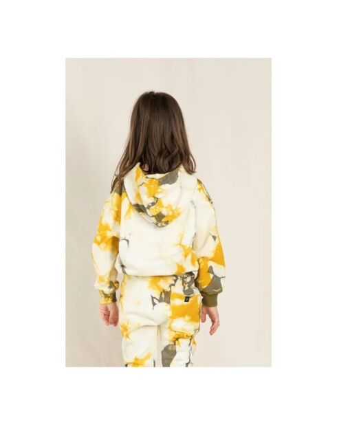 Hoodie Tie and Dye Horst jaune