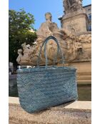 Cabas Delhi Large Bleu Ciel