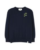 Sweat en Coton Wind bleu