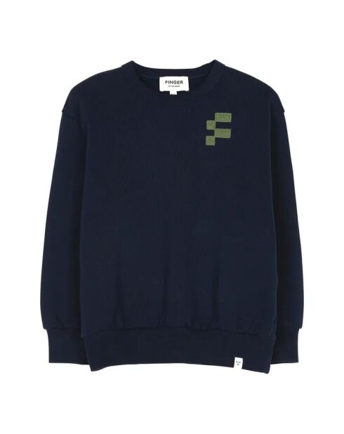 Sweat en Coton Wind bleu