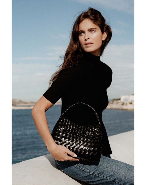 Sac Bandoulière Jacky Mini Noir