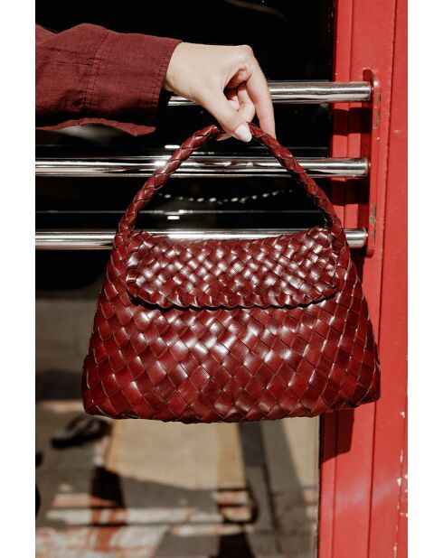 Jacky Mini Bordeaux Schultertasche