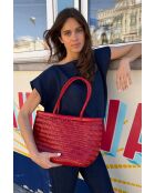 Borsa Delhi Medium Rossa