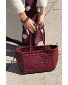 Delhi Medium Bordeaux draagtas