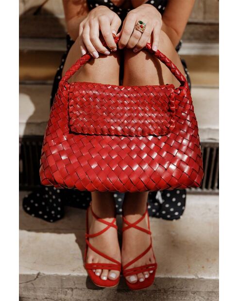 Jacky Red Schultertasche