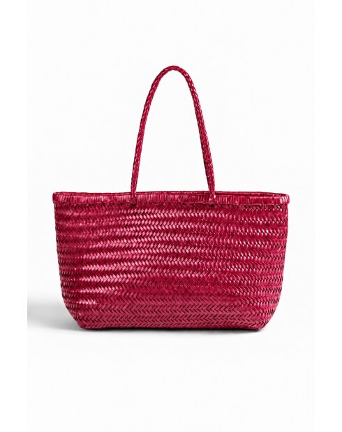 Bolsa Delhi grande con forma de frambuesa