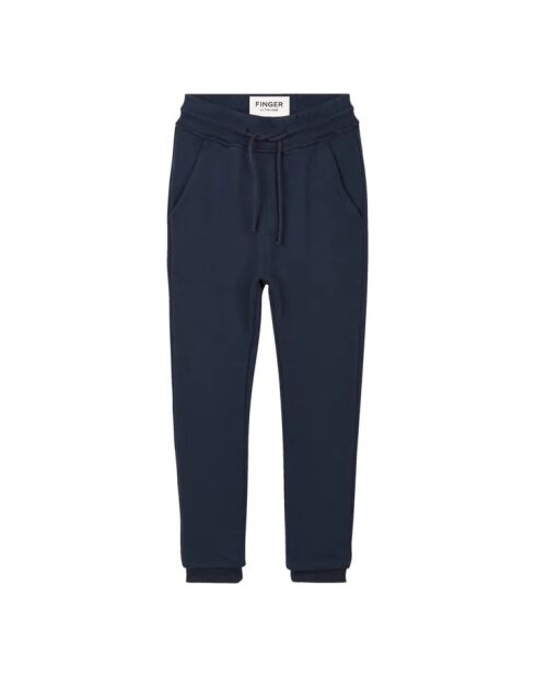 Jogger en coton Sprinter Fleece Eté bleu marine