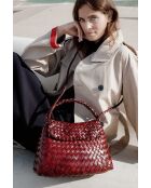 Bolso de hombro Jacky Bordeaux