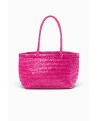 Cabas Delhi Medium Framboise