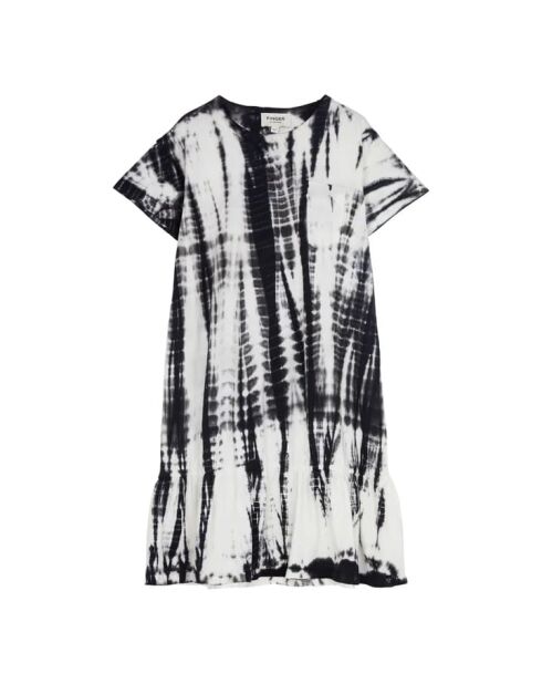 Robe Patti imprimé noir/blanc
