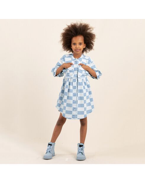 Robe Swing bleue