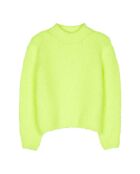 Pull en Laine & Alpaga mélangés Lona jaune