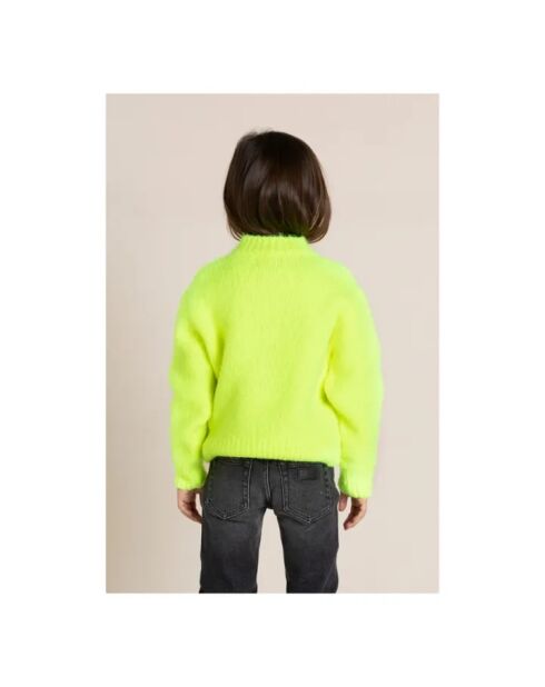 Pull en Laine & Alpaga mélangés Lona jaune