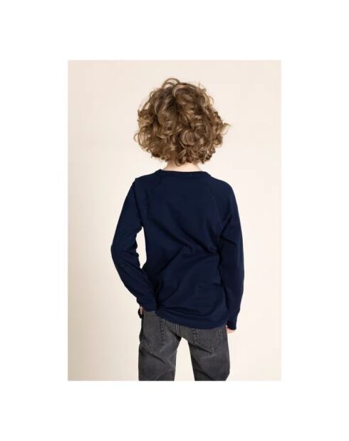 T-Shirt en Coton Deal bleu