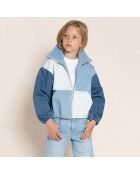Veste Flaming bleue
