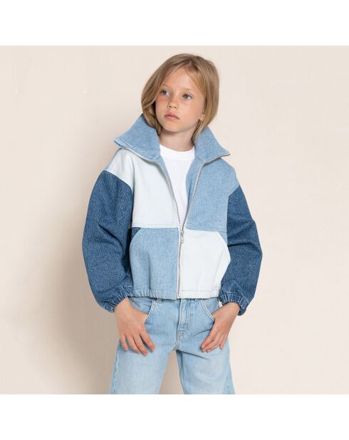 Veste Flaming bleue