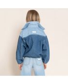 Veste Flaming bleue