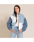 Veste Flaming bleue