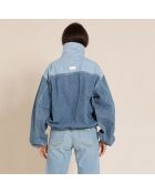 Veste Flaming bleue