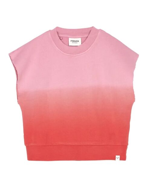 Sweat Sans Manches Carry Tie & Dye pastèque