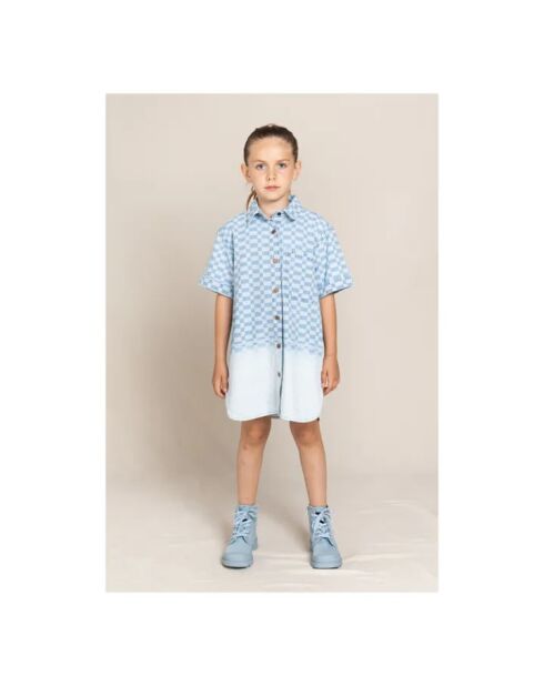 Robe Rosita Tie and Dye bleue