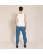 Porty blauwe broek