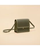 Borsa a tracolla Anita in pelle color argilla - 200 x 162 x 55 mm