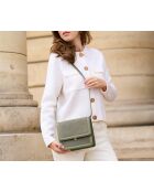 Borsa a tracolla Anita in pelle color argilla - 200 x 162 x 55 mm