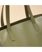 Bolso Lison de piel en arcilla - 310 x 295 x 150 mm