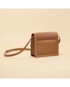 Borsa a tracolla Anita in pelle nocciola - 200 x 162 x 55 mm