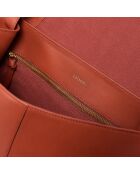 Borsa a tracolla Ilona brick in pelle - 32,2x20x10 cm