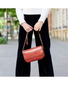 Schultertasche Alice Brick aus Leder - 26x15x5,6 cm