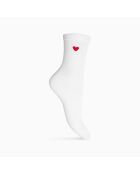 Confezione da 3 calzini al ginocchio in cotone Multicolor Heart