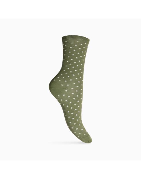 Lot de 3 chaussettes hautes en coton À fleurs roses multicolore