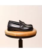 Mocassins en cuir Ramona noirs