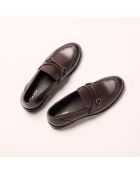 Mocassins en cuir Ramona marron