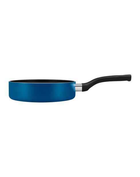 Mini poêle en aluminium Nomade bleue - 16 x 4 x 29 cm
