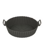 Panier de cuisson pour friteuse à air en silicone Frit Air gris - 16 x 4.5 cm