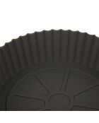 Panier de cuisson pour friteuse à air en silicone Frit Air gris - 16 x 4.5 cm