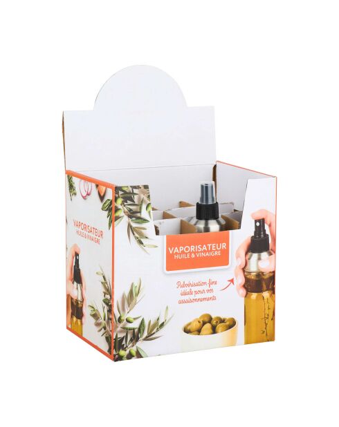 Vaporisateur en verre transparent - 16 cl